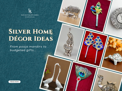 Silver Home Décor Ideas: From Pooja Mandirs to Budget Gifts