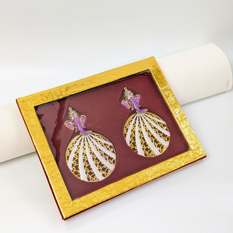 Decorative Box For Pure 10gm Silver Coins Gift Packaging Shriramsilverworks