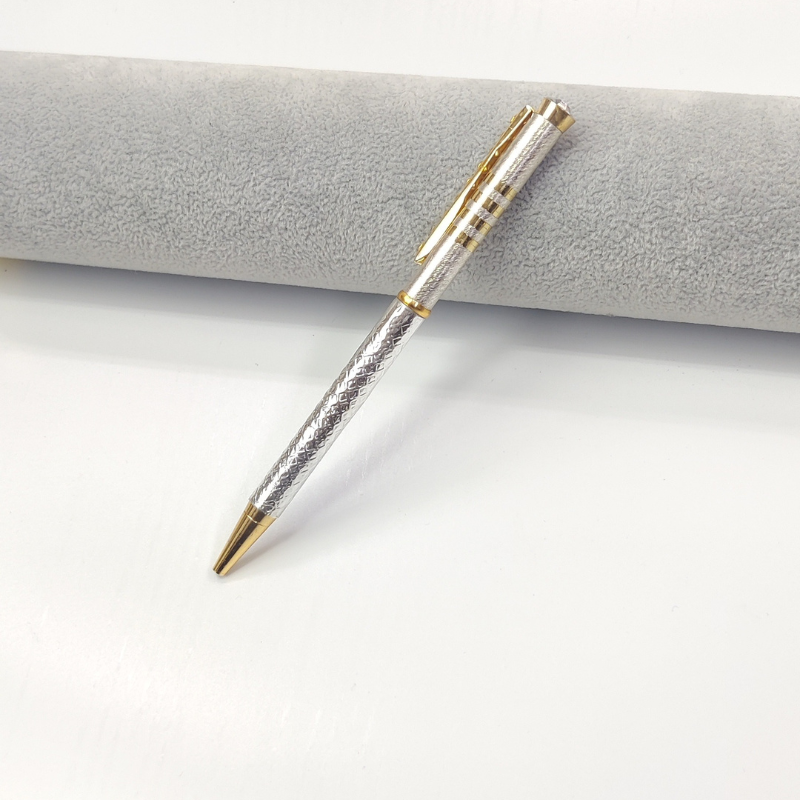 999 Pure Silver Signature Ballpoint Pen Shriramsilverworks