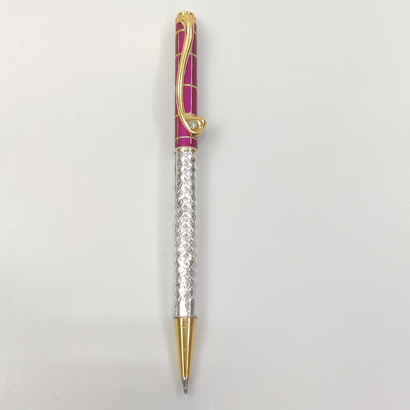 999 Pure Silver Regal Ballpoint Pen Series Shriramsilverworks